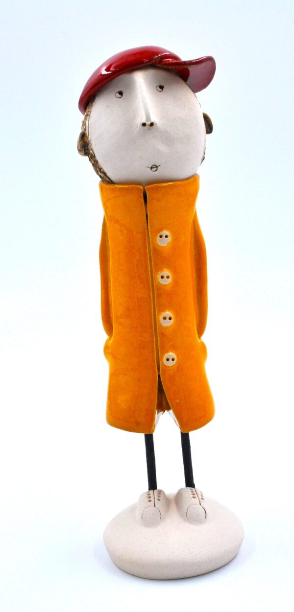 Charming Boy Figurine – Handcrafted Ceramic, Perfect Gift for Collectors or Home Décor Lovers product image 2