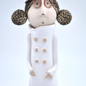 Chef Figurine -Male or Female- Handcrafted Ceramic, Perfect Gift for Cooking Enthusiasts or Kitchen Décor product image 1