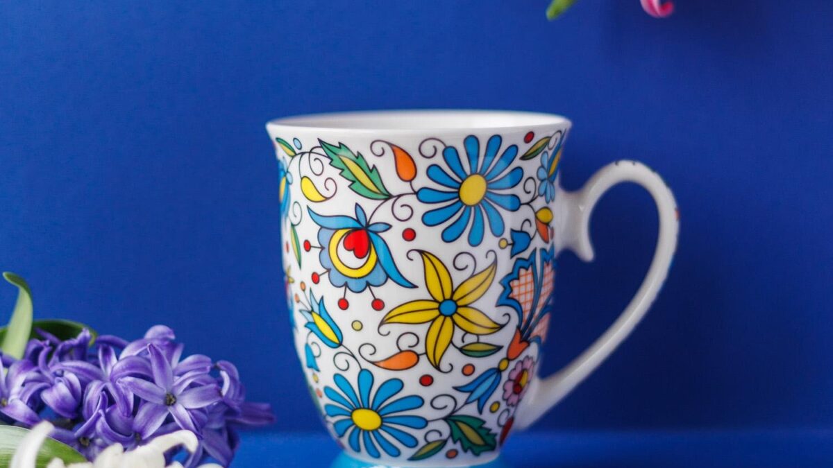 Folk Art Mug Kaszubska Style (280 mL) product image 4