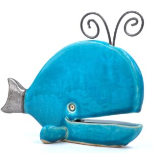 Handcrafted Blue Whale Figurine – Perfect Gift for Ocean Lovers or Unique Home Décor product image 1