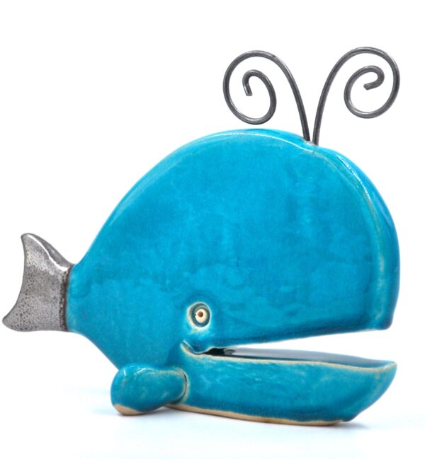 Handcrafted Blue Whale Figurine – Perfect Gift for Ocean Lovers or Unique Home Décor product image 1