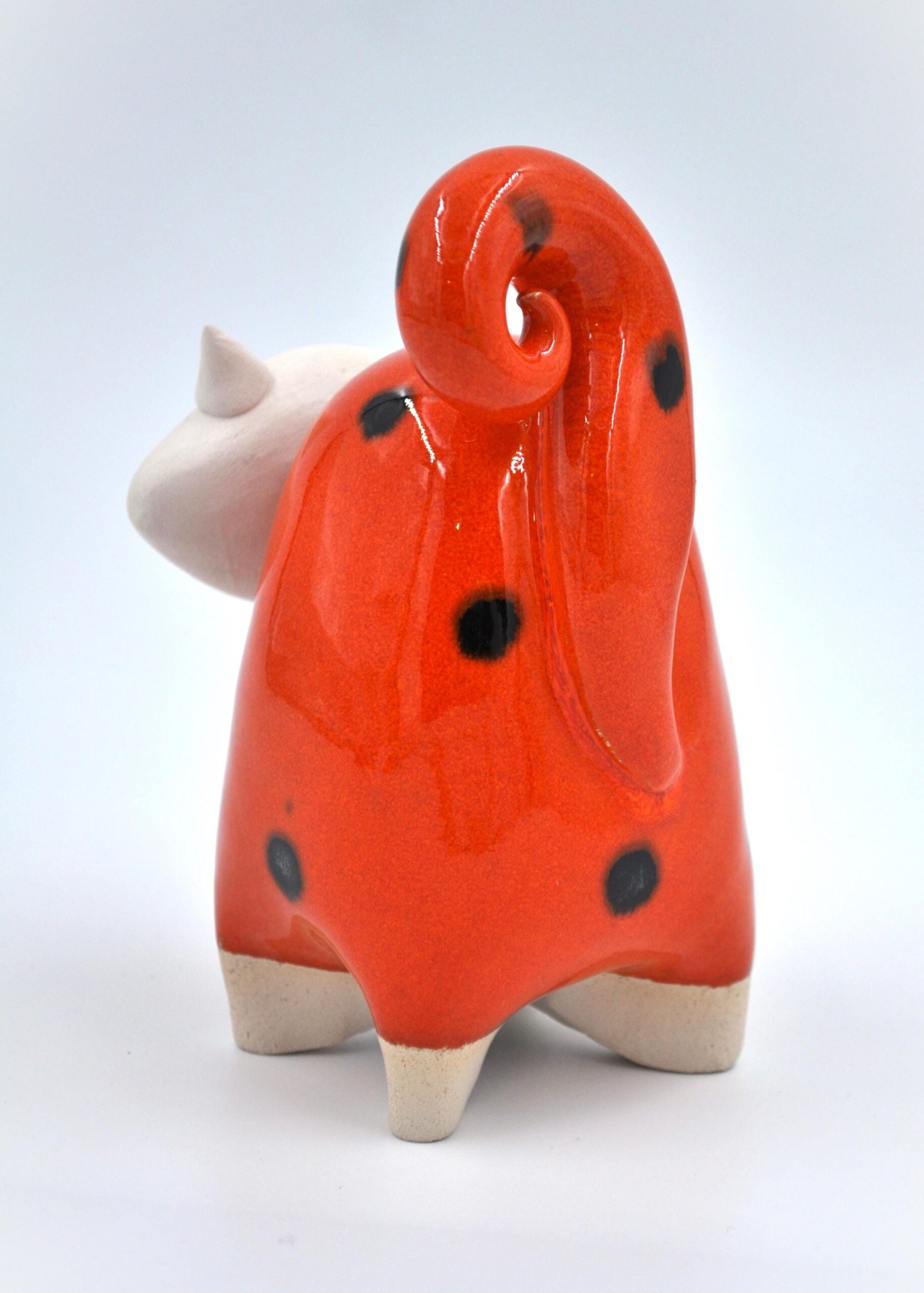 Playful Fat Cat Figurine – Available in Blue, Pink, Green, Orange, or Red, Perfect Gift for Cat Lovers product image 8