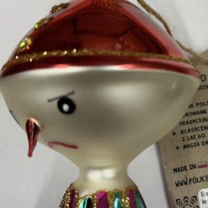 Retro Christmas Ornament - Angry Gnome - Handcrafted Vintage Design (Pack of 4) #23422 product image 1