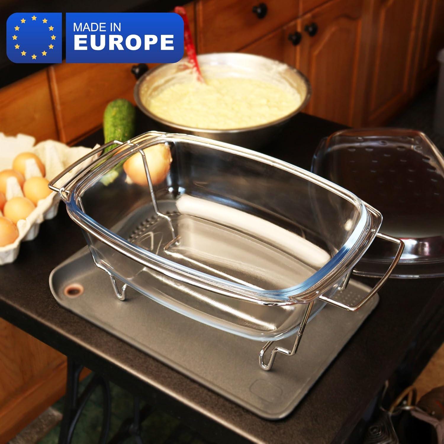 Thermasil Casserole Dish Candles Included *Small Fabrication Defect Shown in Images* product image 4