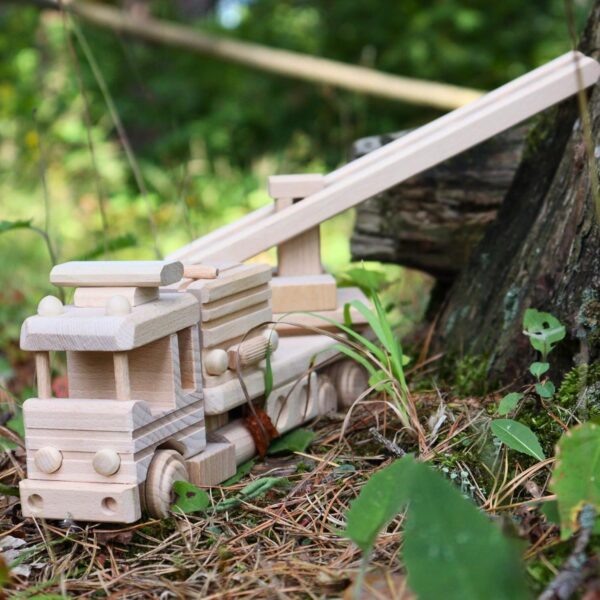 Wooden Fire Trucks - Fire Truck Toys for 3 Year Old Boys - DIY Handmade Toys - Realistic Toys for Boys No. 25 | Vesplo product image 6
