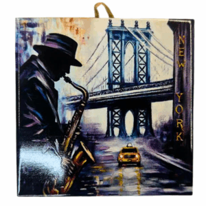 Brooklyn Bridge - 6" Ceramic Tile, NY2