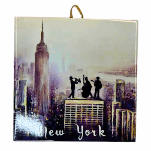 Skyline Jazz - 6" Ceramic Tile, NY3